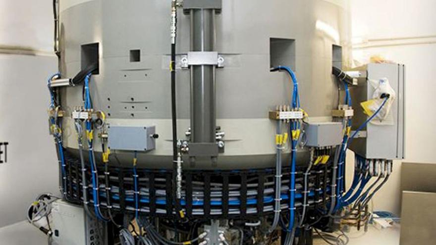 Un ciclotrón en un laboratorio de Madrid. | EFE