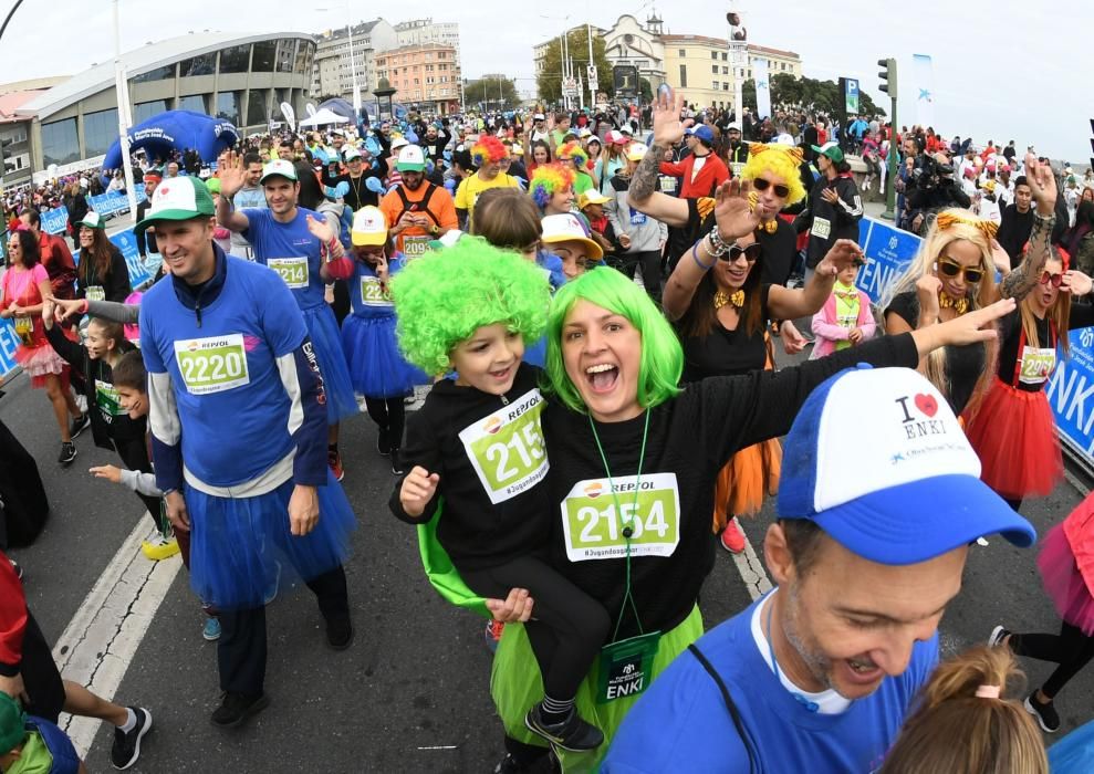 La IV Carrera Enki reúne a 5.000 corredores a favor de la integración de las personas con diversidad funcional