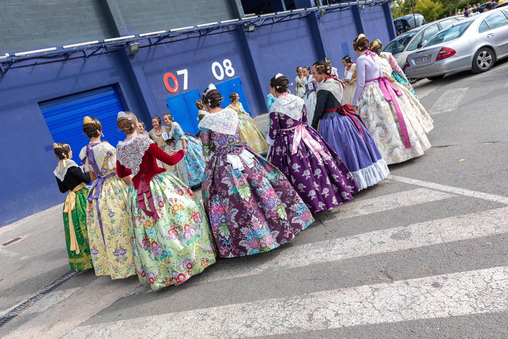 Visita de las candidatas al Ciutat de València