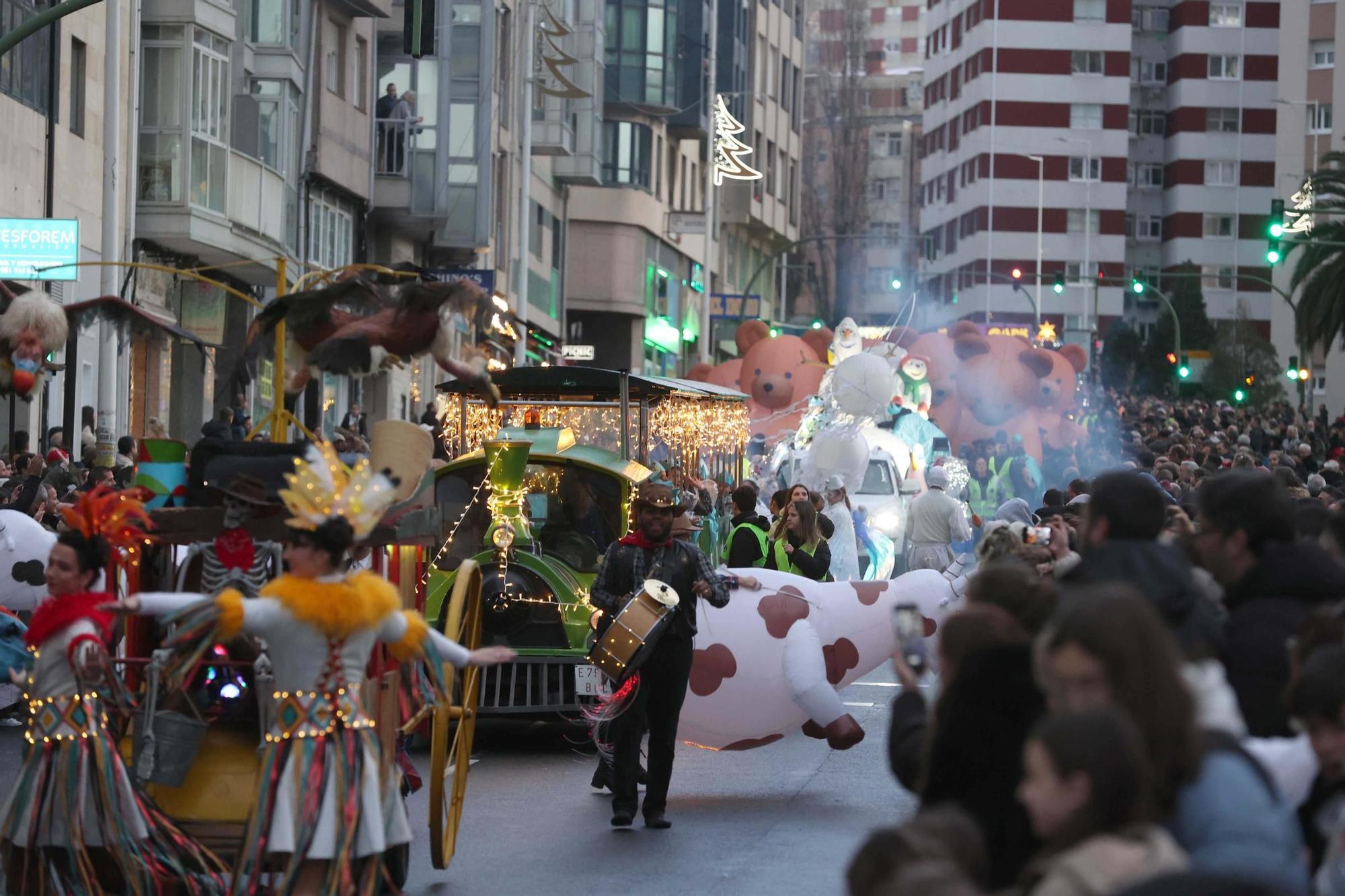 Cabalgata de Reyes Magos en A Coruña