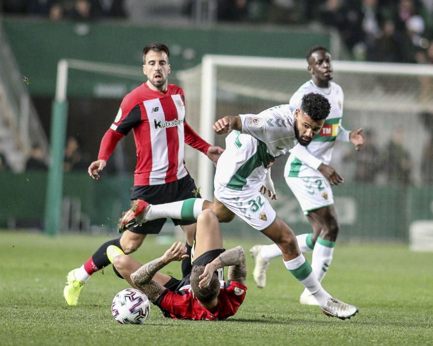 El Elche aguanta hasta el séptimo penalti pero cae ante el Athletic en la Copa del Rey