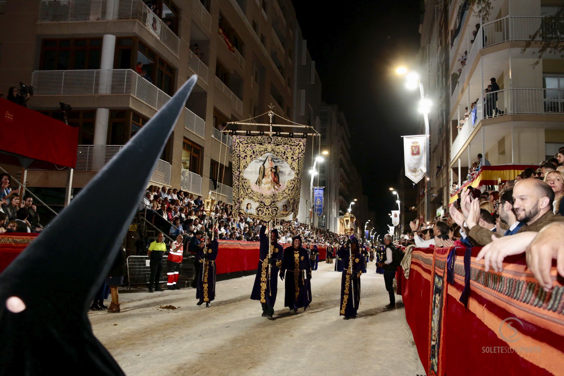 Procesión Viernes de Dolores en Lorca