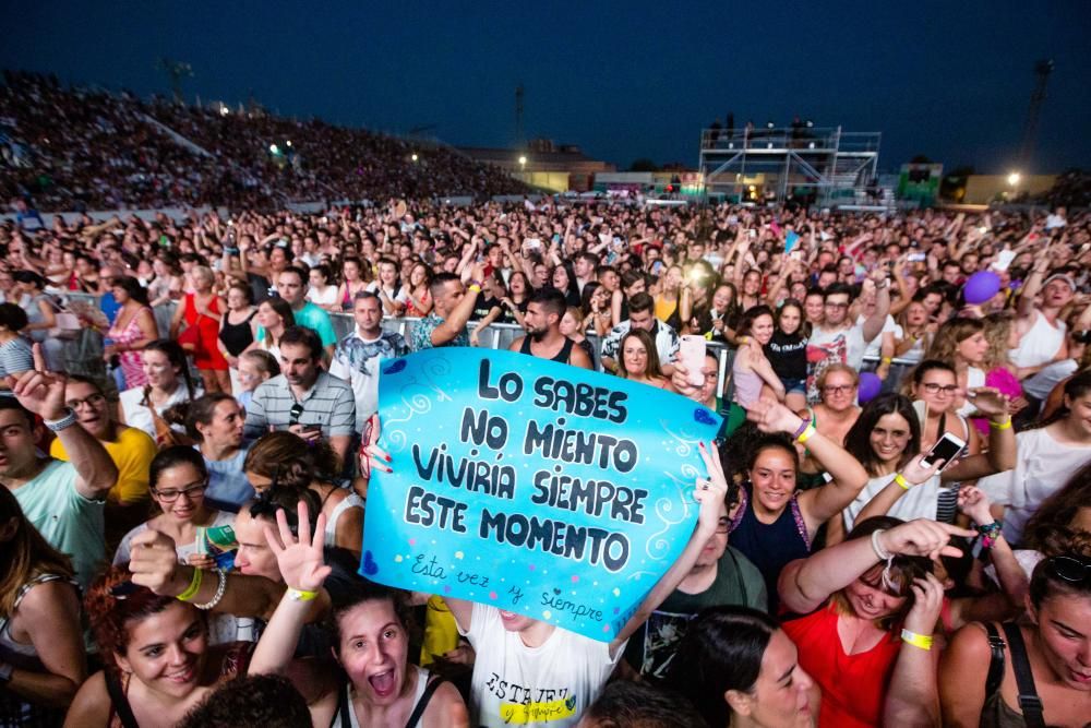 Las mejores imágenes del concierto de OT en Benidorm