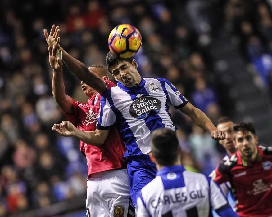 El Dépor cae en Riazor ante el Alavés