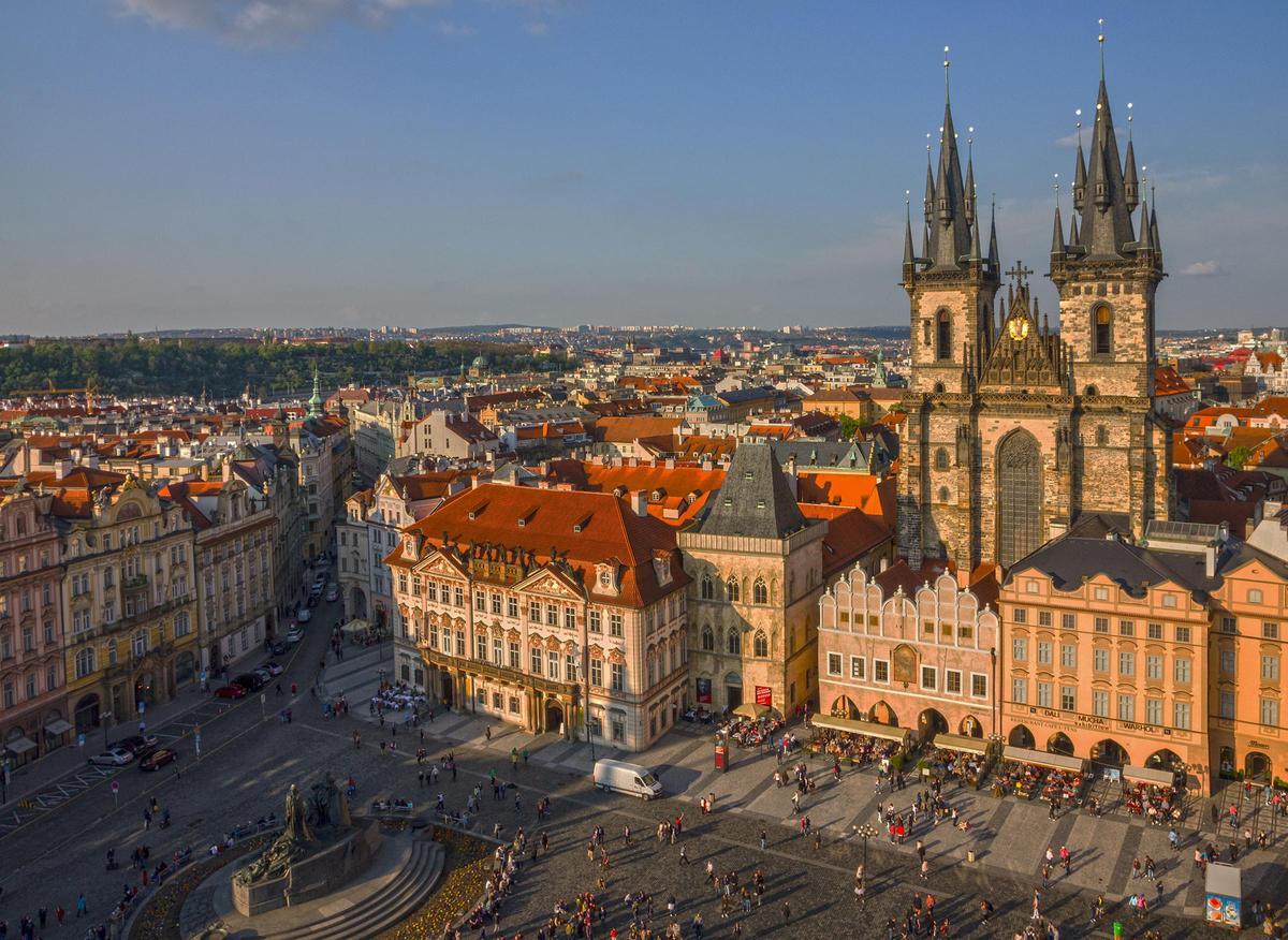 La icónica Iglesia de Nuestra Señora Tyn de Praga