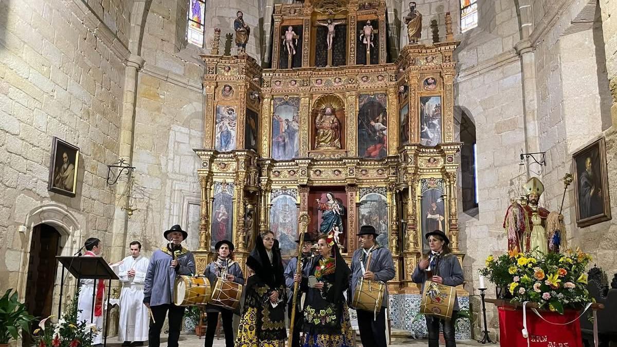 Uno de los actos celebrados en la iglesia.