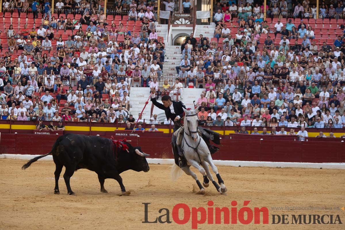 Corrida de Rejones en la Feria Taurina de Murcia (Andy Cartagena, Diego Ventura, Lea Vicens)