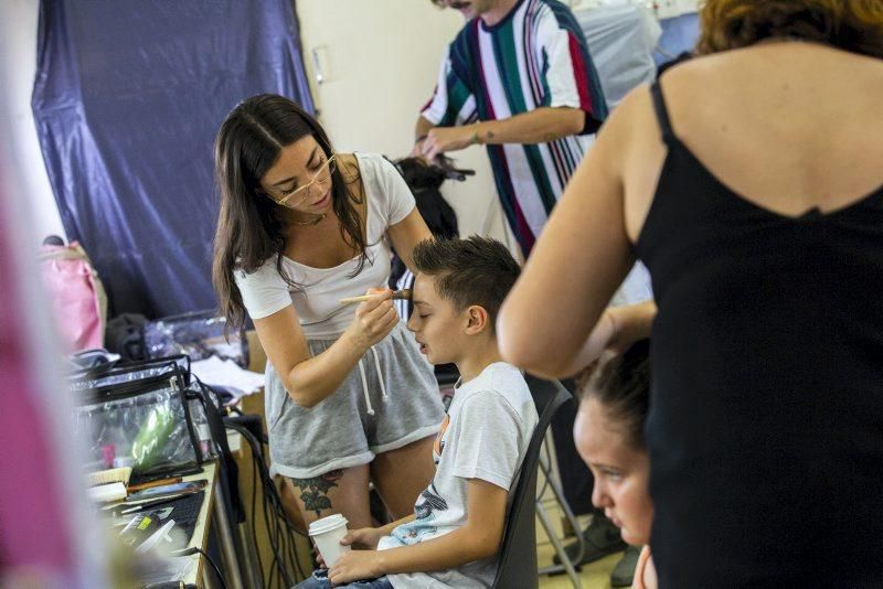 Rodaje de la película "Uno para todos" en Caspe