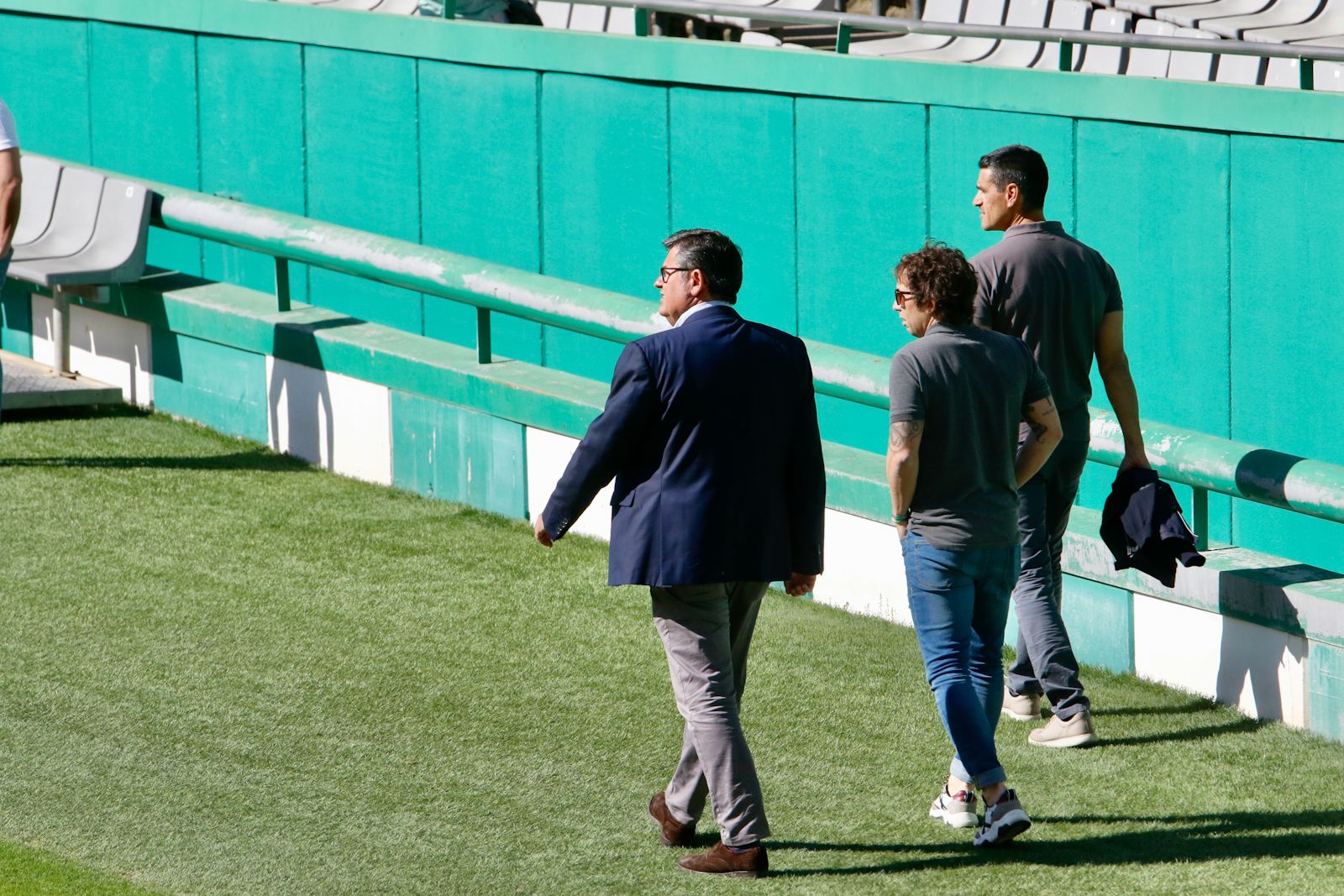 El primer día de Manuel Mosquera en el Córdoba CF, en imágenes