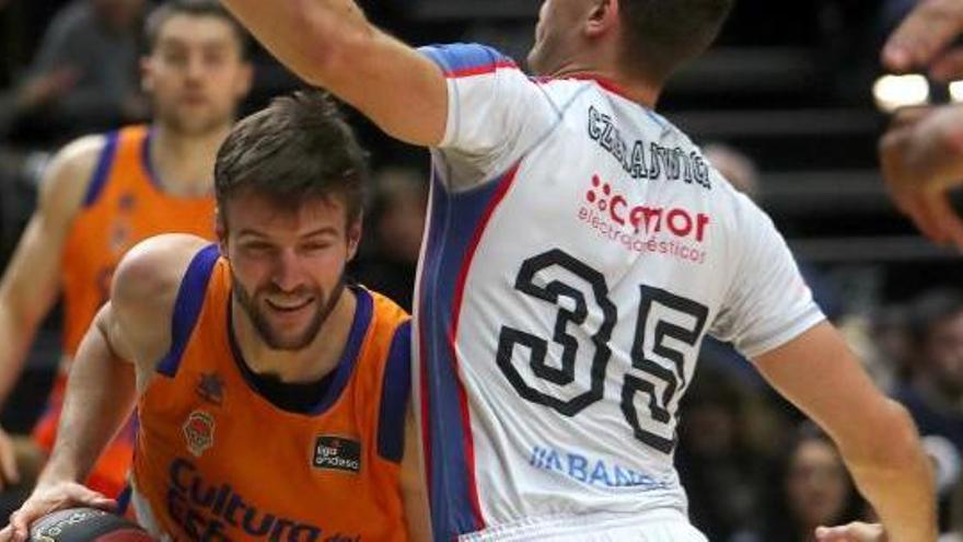 Un gran Valencia Basket tumba al gigante Kravic