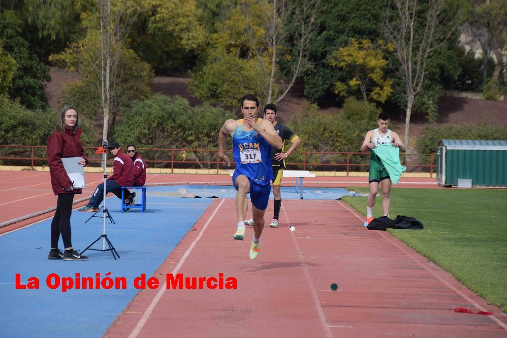 Regional absoluto y sub-23 de atletismo en Lorca