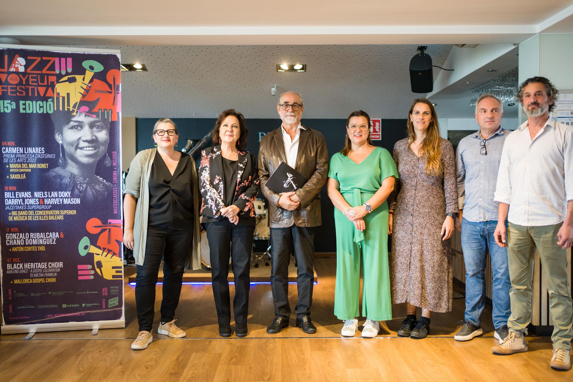 La presentación del Jazz Voyeur ha tenido lugar este jueves en Palma