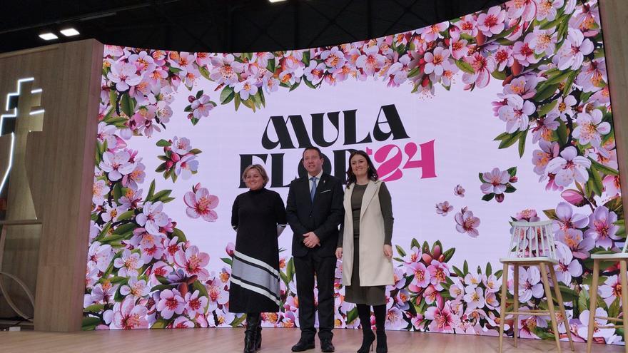 Mula, referente turístico internacional, por la floración de su almendro, con la promoción en FITUR de MulaFlor 2024