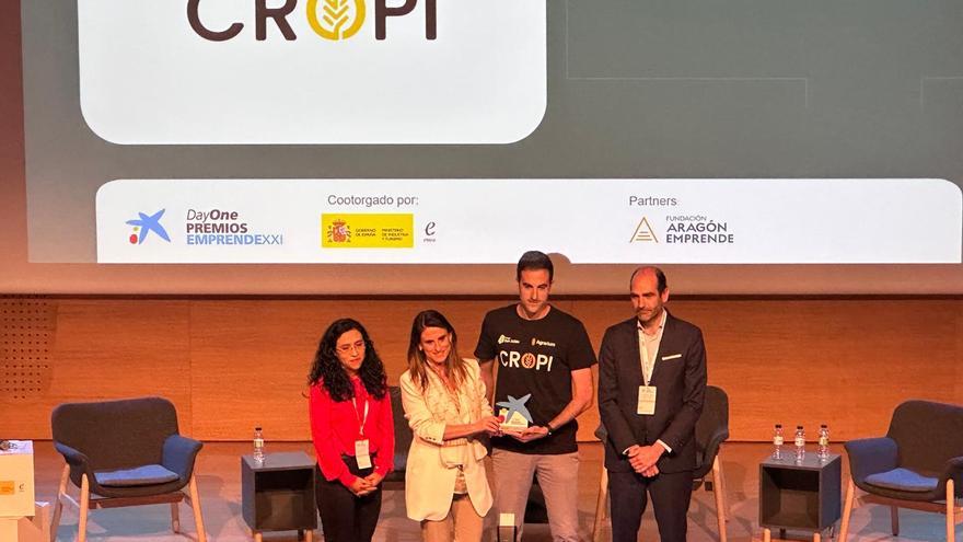 Cropi gana los Premios Emprende XXI en Aragón