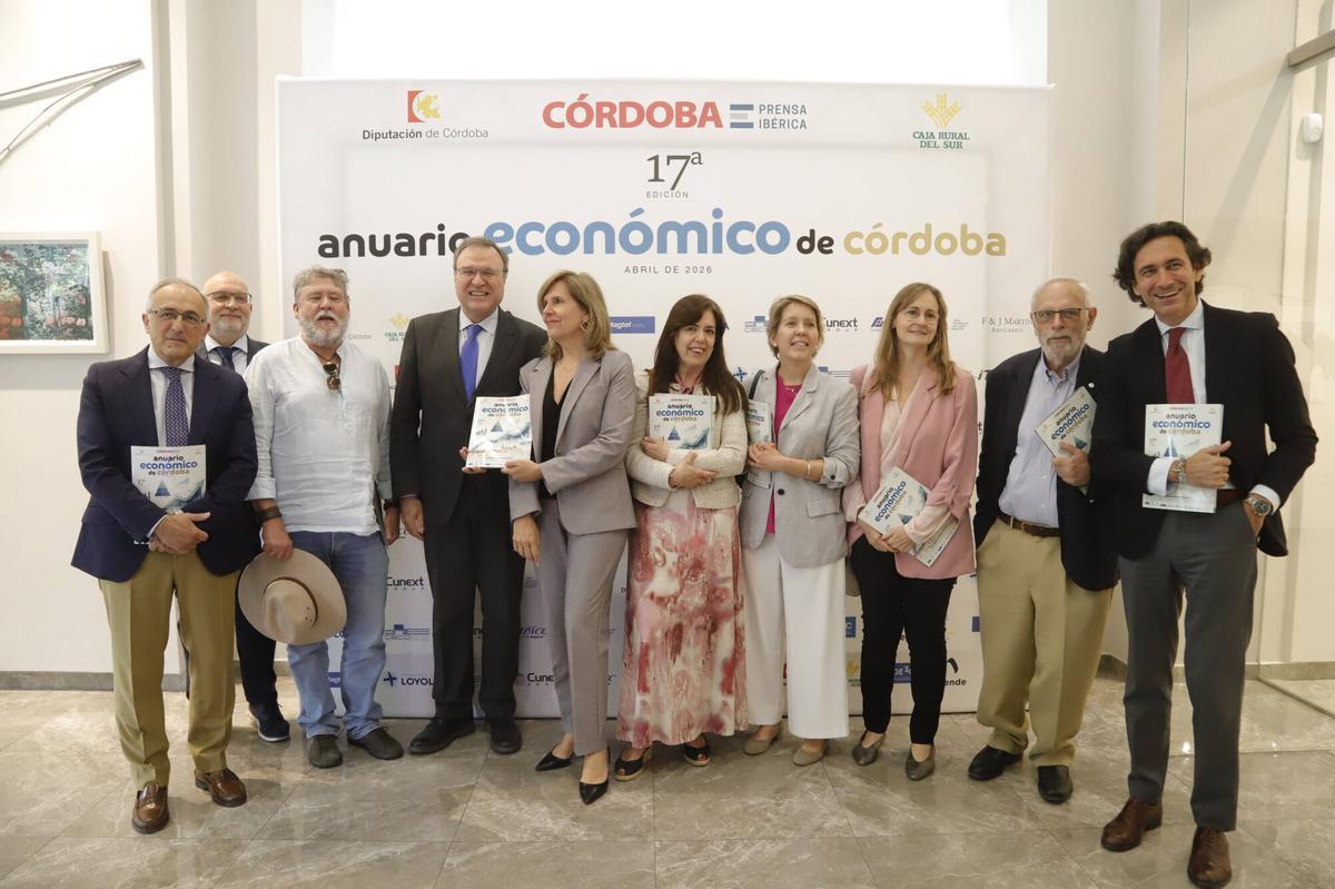 A.J.GONZÁLEZ Córdoba Presentación del 17 anuario económico de Diario Córdoba El acto contará con una ponencia de Aurora Gracia de los Ríos, vicepresidenta de Cunext