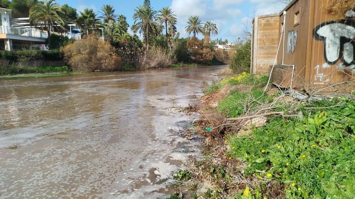 Los efectos de la borrasca en las playas de Manacor