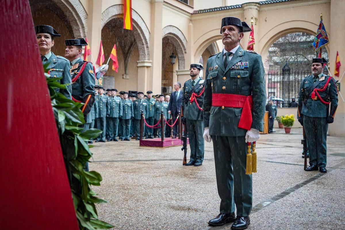 Fotogalería | Homenaje de despedida al general de división José Manuel Santiago Marín