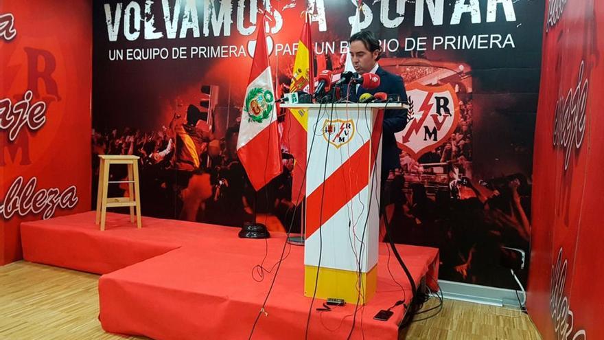 Raúl Martín Presa, presidente del Rayo // R.V