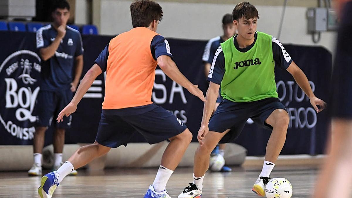 Imagen de archivo de un entrenamiento del Alzira FS.
