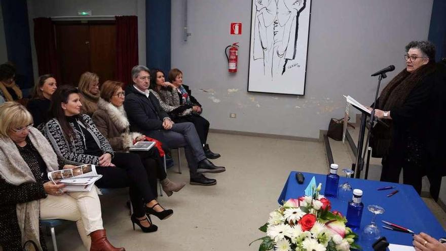 Un momento del encuentro sobre corresponsabilidad organizado por Executivas de Galicia. // Muñiz