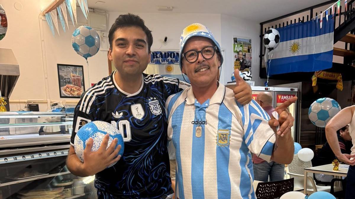 Vídeo | Así se celebró en Els Lluïsos de Vila-real el pase de Argentina a la final del Mundial
