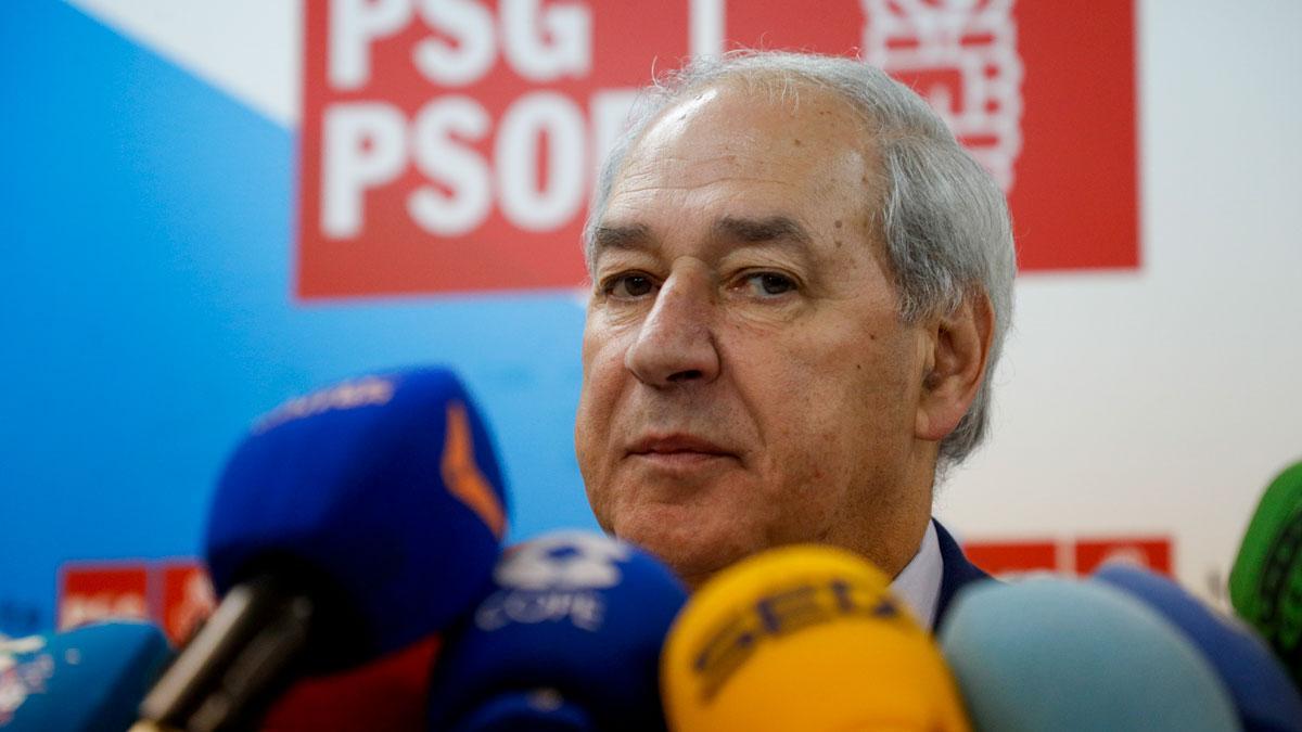 José Tomé, en su comparecencia ante los medios este martes tras saltar el caso de presunto acoso sexual.