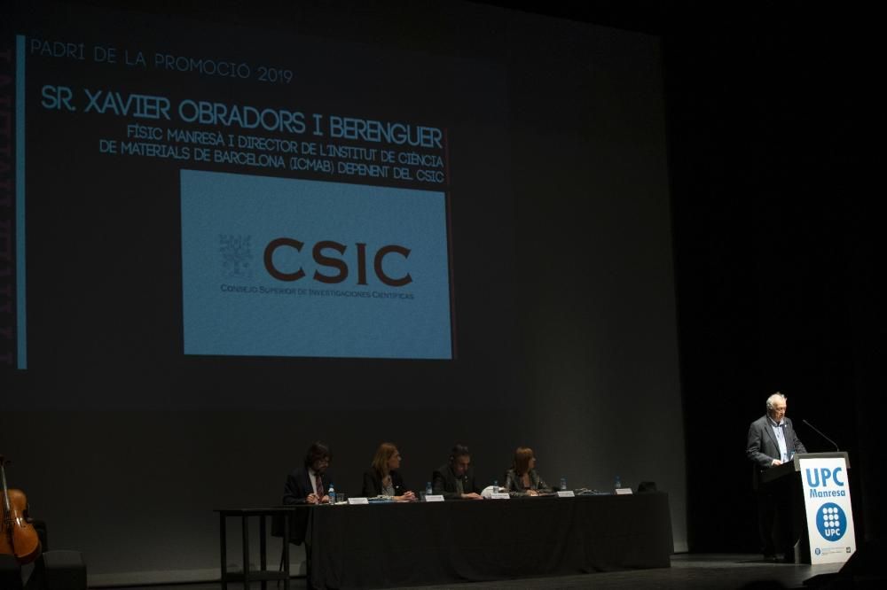 La UPC Manresa celebra la graduació dels 113 estud