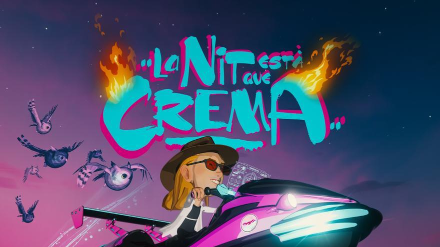 La portada del nou senzill de Buhos, 'La nit està que crema'