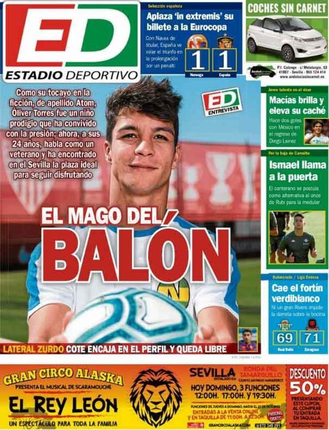 Las portadas del día en la prensa deportiva