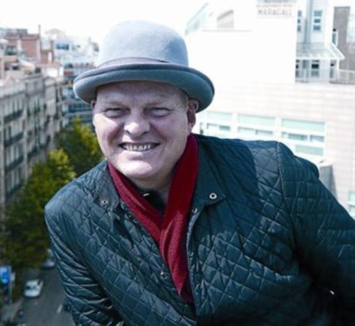 Hallgrímur Helgason, ahir a Barcelona.