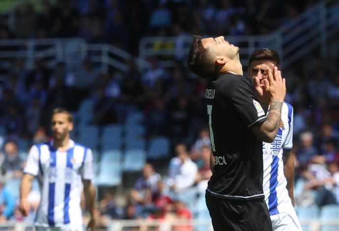 El Dépor cae ante la Real en Anoeta