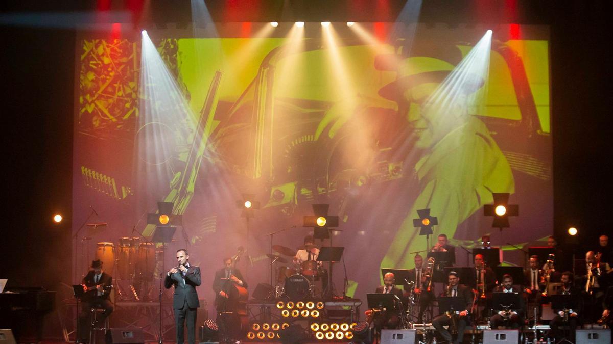 La Gran Canaria Big Band, en su concierto Swing&amp;Latin.