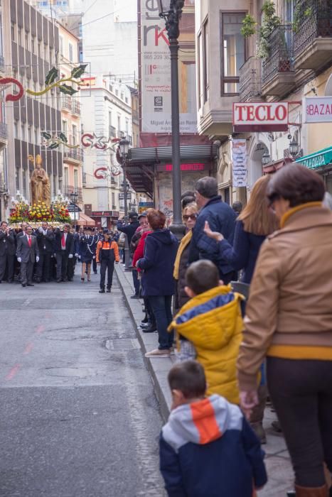 Procesión en honor a San Nicolás