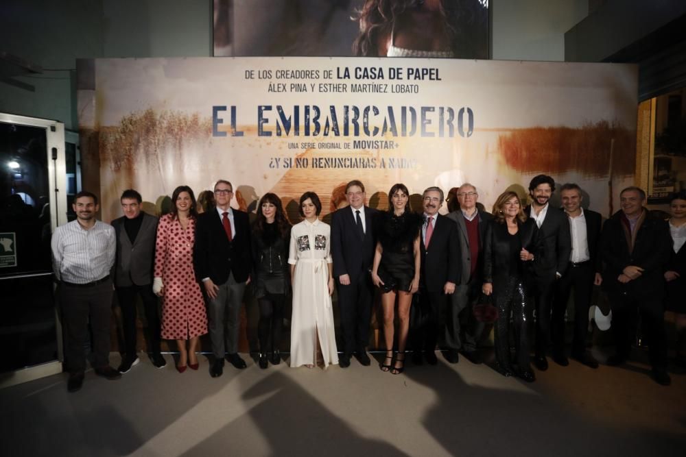 Premiere de la serie 'El Embarcadero'