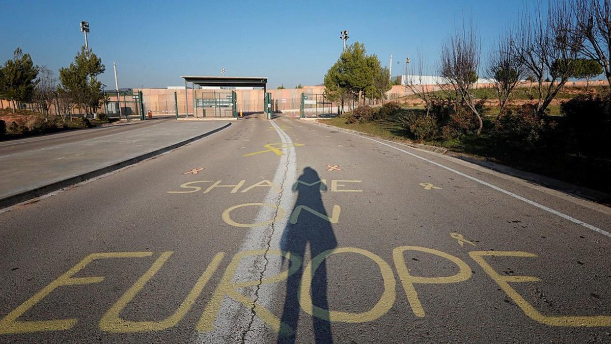 Vista del centro penitenciario de Lledoners, donde se encuentra encarcelado Oriol Junqueras, el jueves pasado