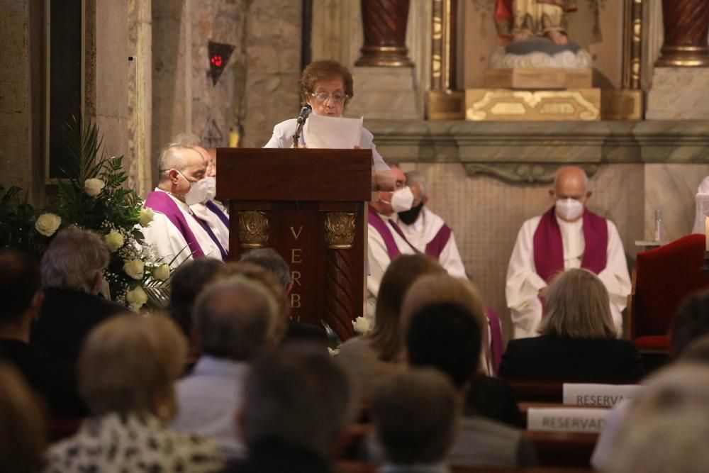 Funeral de José Manuel Feito, párroco de Miranda