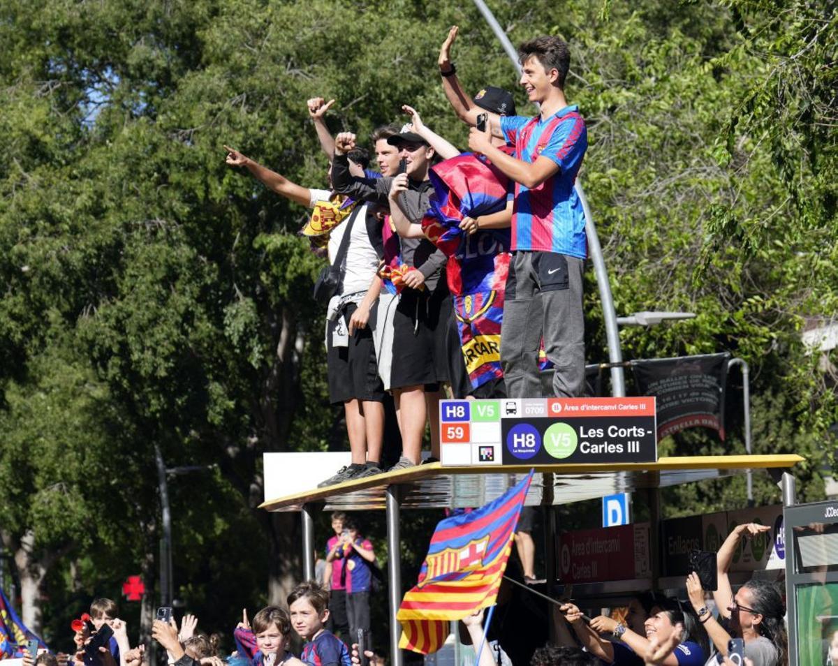 Fervor blaugrana pel campió