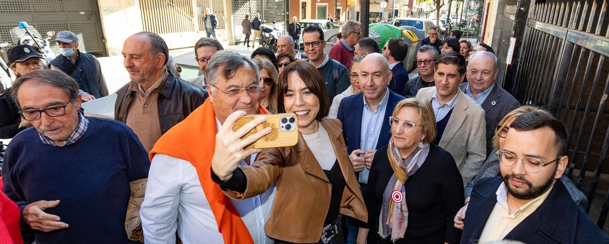 Diana Morant se "estrena" en Alicante