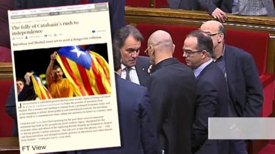 El Finacial Times asegura que el plan independentista es “una estupidez”