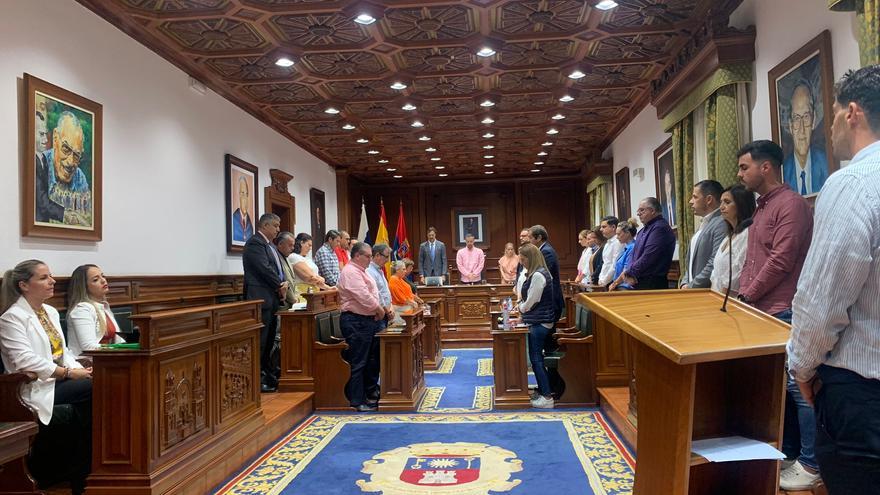 Tensión en el Pleno de Telde por la violencia de género