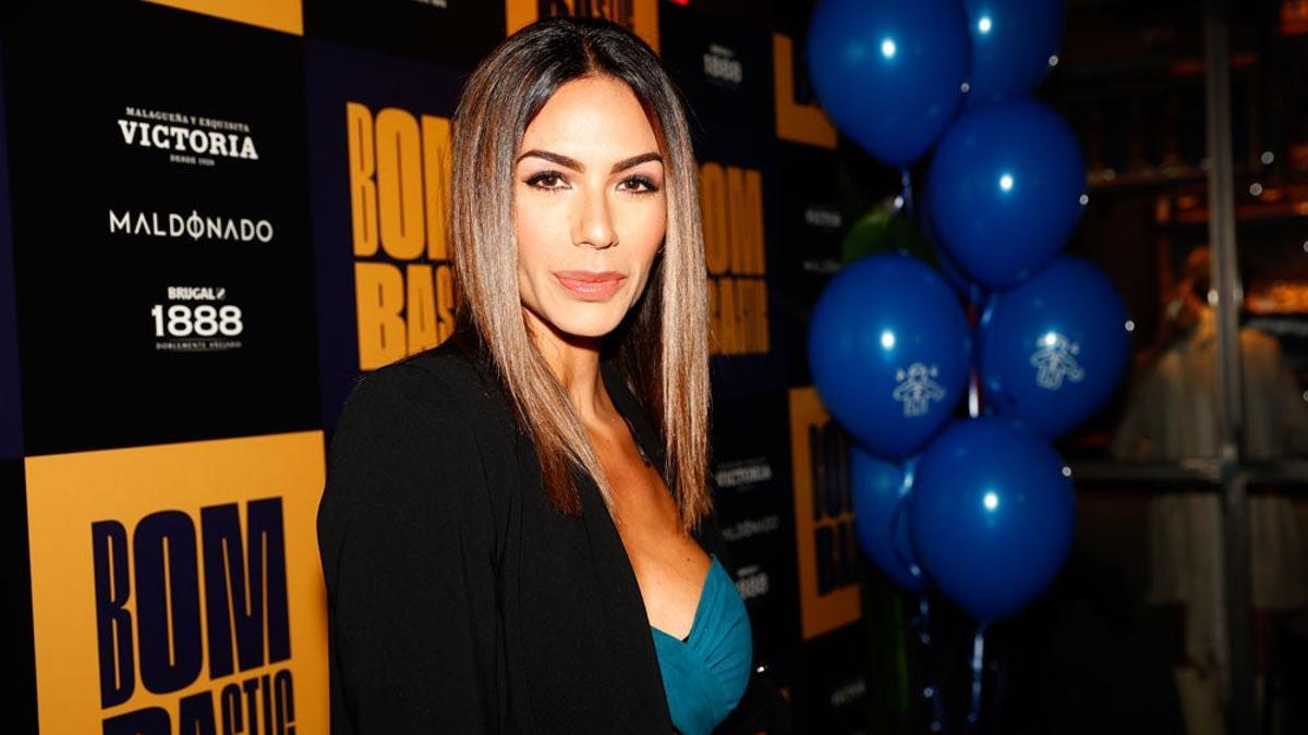 Tamara Gorro en la inauguración del restaurante Bombastic