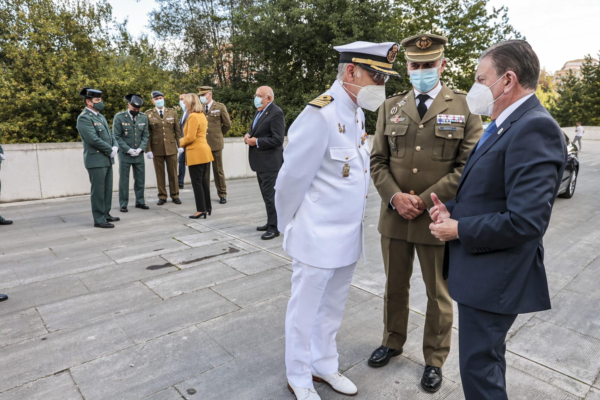 La Policía Nacional de Oviedo celebra a sus patronos, los Ángeles Custodios