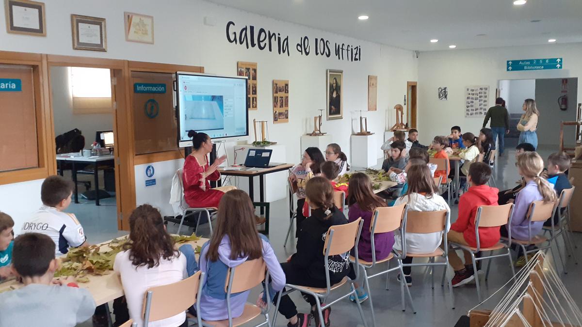 Proyecto educativo "Da Vinci flash back" del CRIE de Zamora