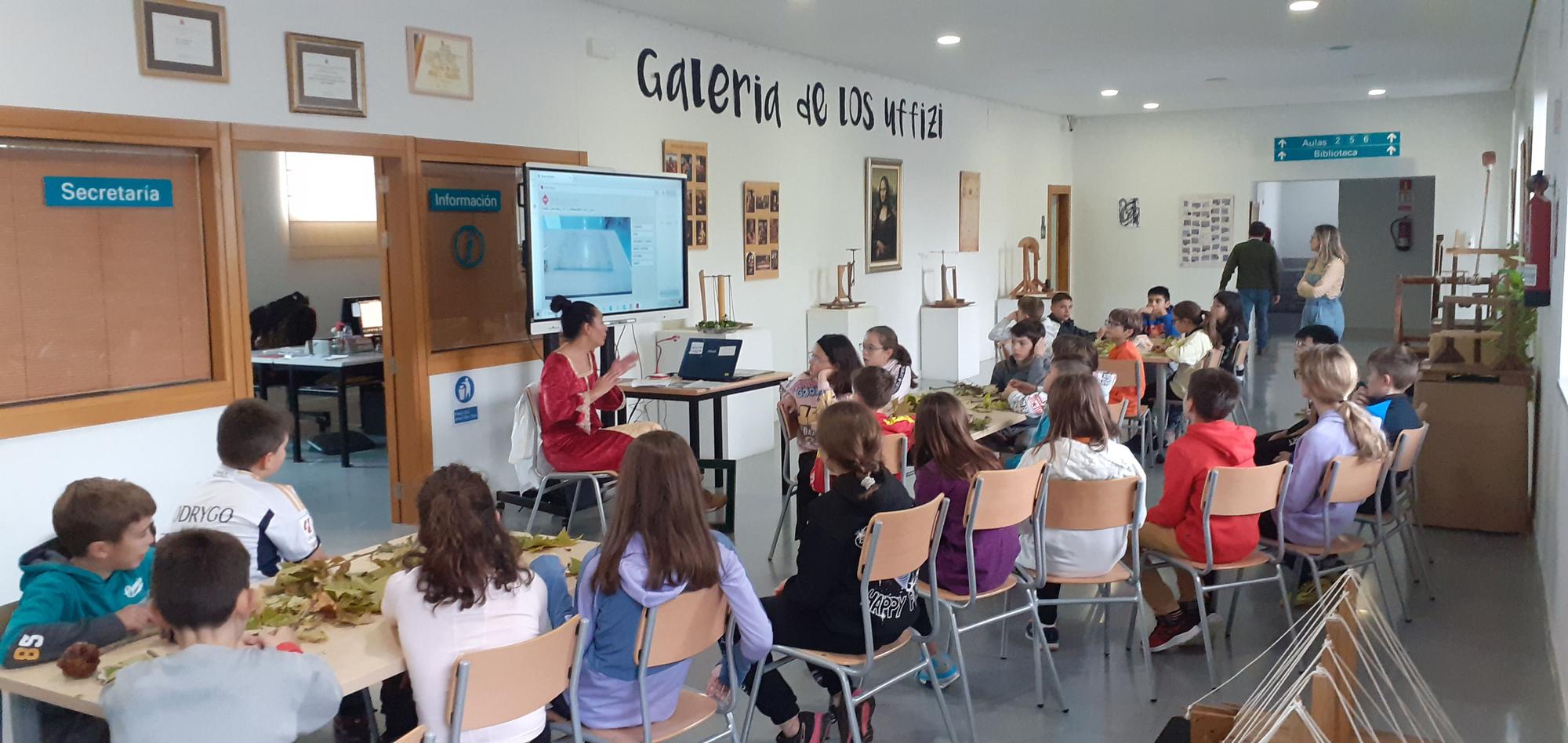 Proyecto "Da Vinci flash back" en el CRIE de Zamora para el curso 203.2024