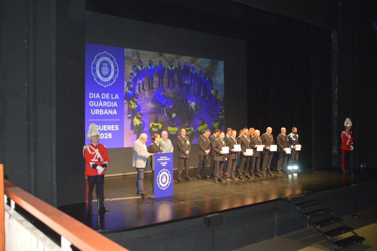 El Dia de la Guàrdia Urbana de Figueres en imatges
