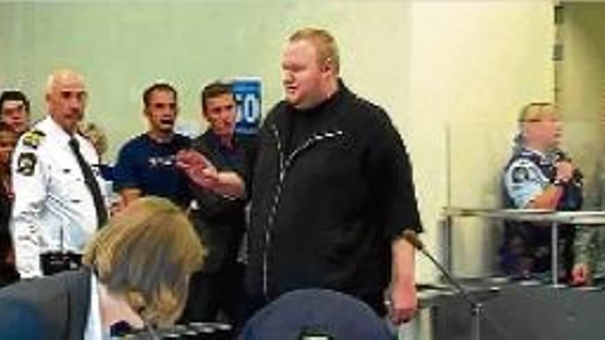 Kim Dotcom, fundador del ja clausurat portal Megaupload