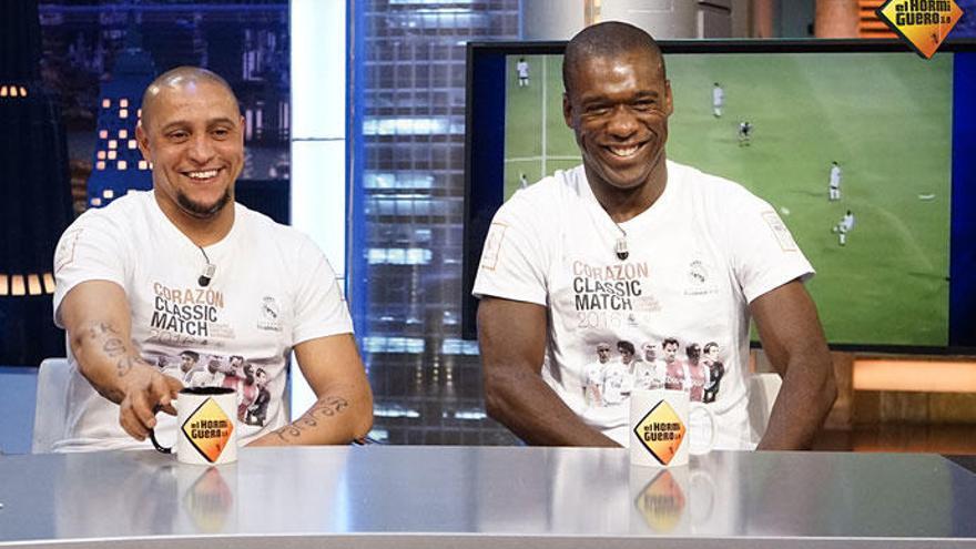 Roberto Carlos y Julio Baptista, en &#039;El Hormiguero&#039;