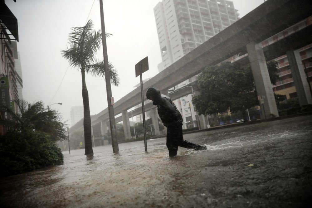 El paso del huracán Irma por Florida