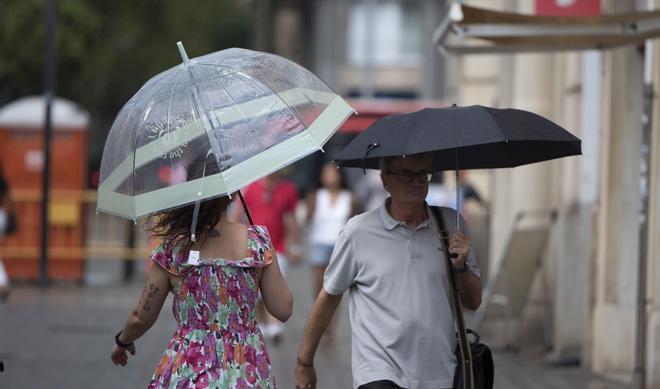 Буря Клаудия меняет погоду в Каталонии