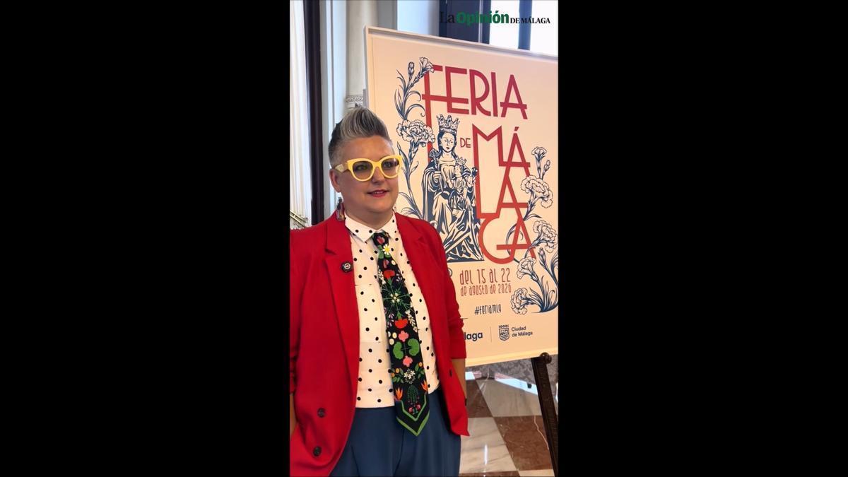 Patricia Castro, diseñadora y ganadora del cartel de la Feria 2026: “La Feria también se cuenta desde la memoria”
